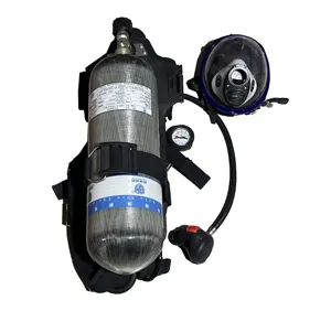 Aire comprimido de alta presión SCBA portátil aire comprimido SCBA para lucha contra incendios