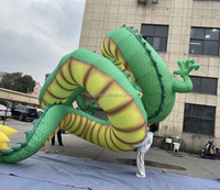 Globo Inflable Gigante de Dragón, Juguete Inflable de Dragón Chino