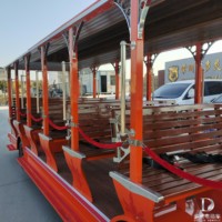 Bus touristique électrique de luxe rétro Dorlin, alimenté par batterie, pour les excursions en ville, les hôtels et les stations balnéaires
