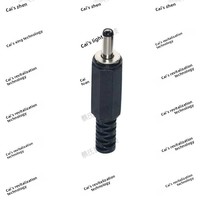 Ensemble de connecteurs DC ZX 35135 Prise mâle DC - PBT et cuivre Noir/Argent