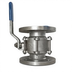 Válvula de bola manual de dos piezas para alta temperatura, de paso completo, con conexión a presión, para uso comercial en cocinas, tamaño de puerto de 4 pulgadas - Product Image 3