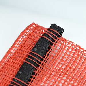 Bolsa de fruta de malla roja blanca pura y translúcida con patata - Product Image 4