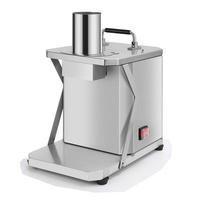 Hoogwaardige Commerciële Automatische Groente-En Fruitsnijmachine Commerciële Roestvrijstalen Huishoudelijke Snijmachine