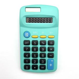 Regalos Promocionales para Centros Comerciales, Calculadora Solar de Plástico Personalizada de 8 Dígitos con Doble Alimentación - Product Image 4