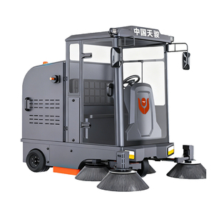 Nettoyeur de sols entièrement fermé CleanHorse M7, <span class=keywords><strong>aspirateur</strong></span> balayeuse robuste pour usage extérieur en entrepôt - Product Image 6