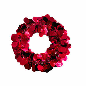 DIY Christmas Decorations Birthday Party Balloon Plastic <b>Wire</b> <b>Wreath</b> 7.5m Color Strip Flower Holiday - Product Image 6