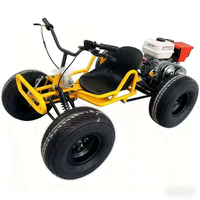 Kart tout-terrain pour adultes avec moteur puissant de 212 cm3, transmission intégrale et système de suspension pour les courses en plein air