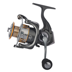 Carrete <span class=keywords><strong>de</strong></span> Pesca Giratorio con Manivela Enroscable para Pesca en Agua Salada, Carretes <span class=keywords><strong>de</strong></span> Pesca con Señuelos para Ríos y Lagos - Product Image 4
