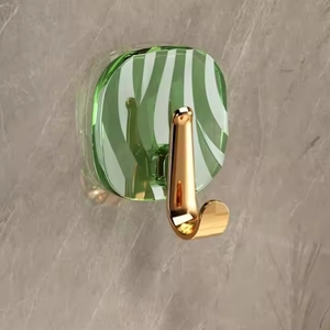 Acrylic <strong>Hook</strong> Punch-free Self-adhesive Bathroom <strong>Hook</strong> <strong>Wall</strong> Mounted Towel Hanger Coat <strong>Key</strong> Hanging <strong>Hooks</strong> Home Decor Holder - Product Image 5