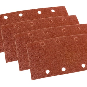 Pexmientas 1/<span class=keywords><strong>3</strong></span> Folha 8 Furos Detalhe Retangular Lixadeira Orbital Gancho-e-Loop Lixa Disco De Papel De Lixa Quadrado - Product Image 1
