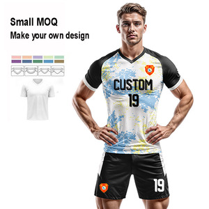 Groothandel Retro Voetbal Jersey Shirt <span class=keywords><strong>Thai</strong></span> Kwaliteit Custom Club Vintage Sportkleding Fan En Speler Klassiek Design Voetbal Jersey - Product Image 4