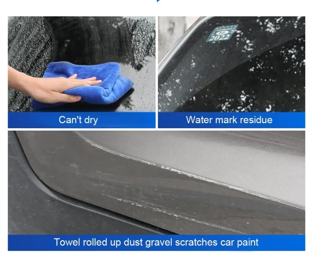 Car Auto Window Cleaning Tools Flexible Soft Silicone Water Wiper Handy Squeegee Glass Scraper DIY Scraping Blade OEM · image 3