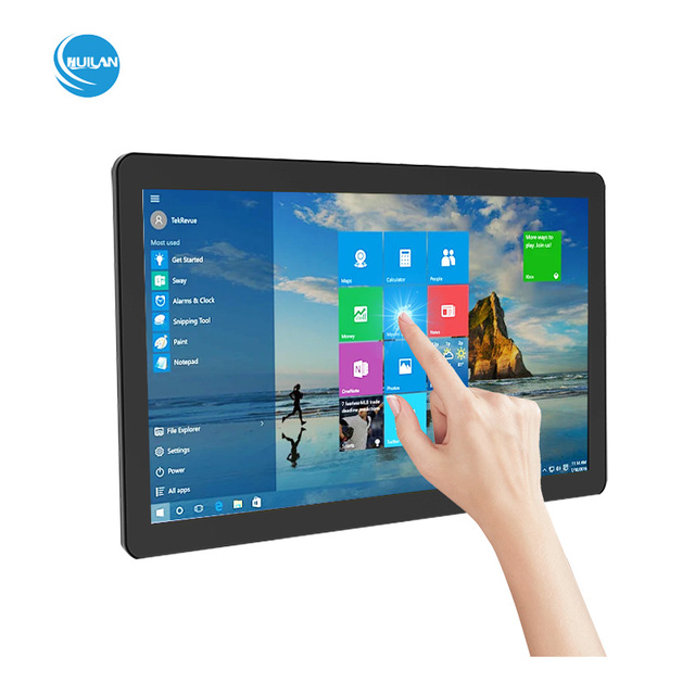 HUILAN New 2025 Recommended 32inch IP65 Android Touch Screen Monitor Display Business Series VGA/USB/Interface 1-Year Warranty