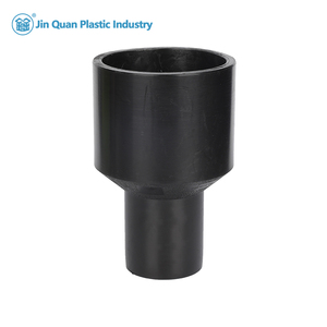 Chất lượng cao HDPE giảm tốc khớp nối ống lắp dn160 * 110 pe100 mịn nóng chảy tiêm Fusion 50mm x 25mm kết nối ống - Product Image 3