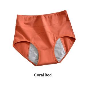 Ventes en gros de <span class=keywords><strong>sous</strong></span>-vêtements physiologiques pour femmes à taille haute et coupe haute, en coton et viscose, antibactériens, anti-fuites, pantalons menstruels - Product Image 6