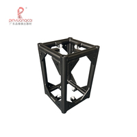 Expositions de scène en aluminium sur mesure Mariages Festivals de musique Fermoirs pour DJ Supports à vis bidirectionnelles en aluminium de différentes tailles
