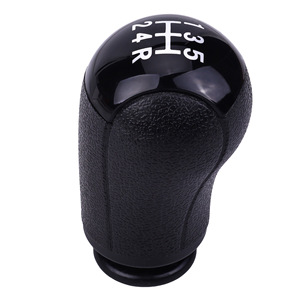 Ford Car Gear <b>Shift</b> <b>Knob</b> 5 Speed 6 Speed Leather Ergonomic <b>Shift</b> Lever Handle For Focus Fiesta 2009 2012 - Product Image 3