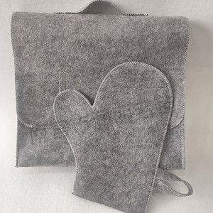 Chapeau de sauna en feutre OEM, couleur, taille, style et logo personnalisés pour les centres de spa et les clubs de sauna - Product Image 4