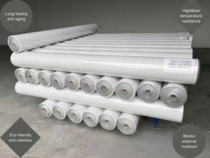 Membrane d'étanchéité respirante et résistante aux UV en HDPE/PE/PP écologique pour la construction murale extérieure - Product Image 2