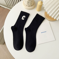 Chaussettes de sport tricotées pour femmes, respirantes, absorbant la sueur, pour usage quotidien, automne et hiver