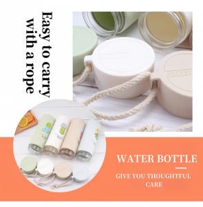 Botella de agua personalizada al por mayor, botella de Agua de Cristal barata con logotipo para regalos promocionales - Product Image 5