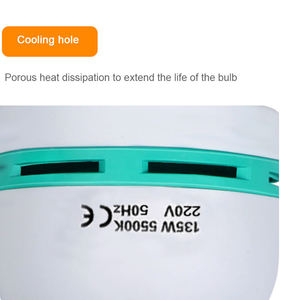 Bombilla de media <span class=keywords><strong>espiral</strong></span> de 65W 5500K para <span class=keywords><strong>estudio</strong></span> fotográfico - Product Image 4