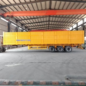 Remorque de transport de marchandises à ridelles latérales d'occasion, 3/4/5 essieux, 50T, 60T, 70T, 80T, à vendre - Product Image 4