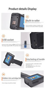 Impresora Digital de Inyección de Tinta en Línea, Máquina Eléctrica de Codificación de Fechas de Caducidad para Plástico, Papel, Bolsas, Etiquetas y Objetos, Nueva - Product Image 3