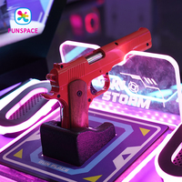 Funspace Machine de jeu d'arcade simulateur de tir vidéo à monnayeur