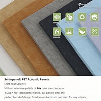 Panneaux acoustiques en feutre de polyester Seninpanel Eco Zero sans formaldéhyde pour le contrôle du bruit dans les bars