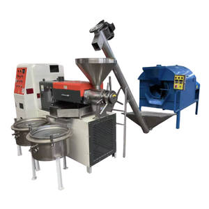 6YL-80D Easy-to-operate multi-functional fully automatic cold and hot <b>press</b> for soybeans and peanuts <b>Oil</b> <b>Press</b> <b>Machine</b> - Product Image 3