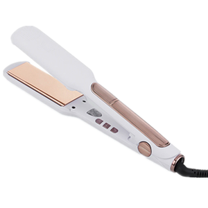 Herramienta de peluquería 450F, placa ancha de queratina para salón, placa de titanio flotante, plancha plana de iones negativos, alisador de pelo infrarrojo - Product Image 1