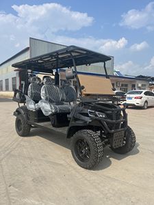 WELIFTRICH Factory Direct Luxury Electric <b>Golf</b> Cart 4+2 Seater 72v <b>Battery</b> Voltage Multicolor Options - Product Image 6