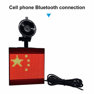 Pantalla LED para Ventana Trasera de Coche, Luz LED de Expresión para Coche, Pantalla de Expresión para Parabrisas Trasero, Carga USB, Conexión Wifi - Product Image 3