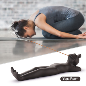 Kurbağa tütsü sopa tutucu mor kum tütsü brülör tütsü tutucu meditasyon için Sticks için, Yoga, ev, ofis dekor - Product Image 6