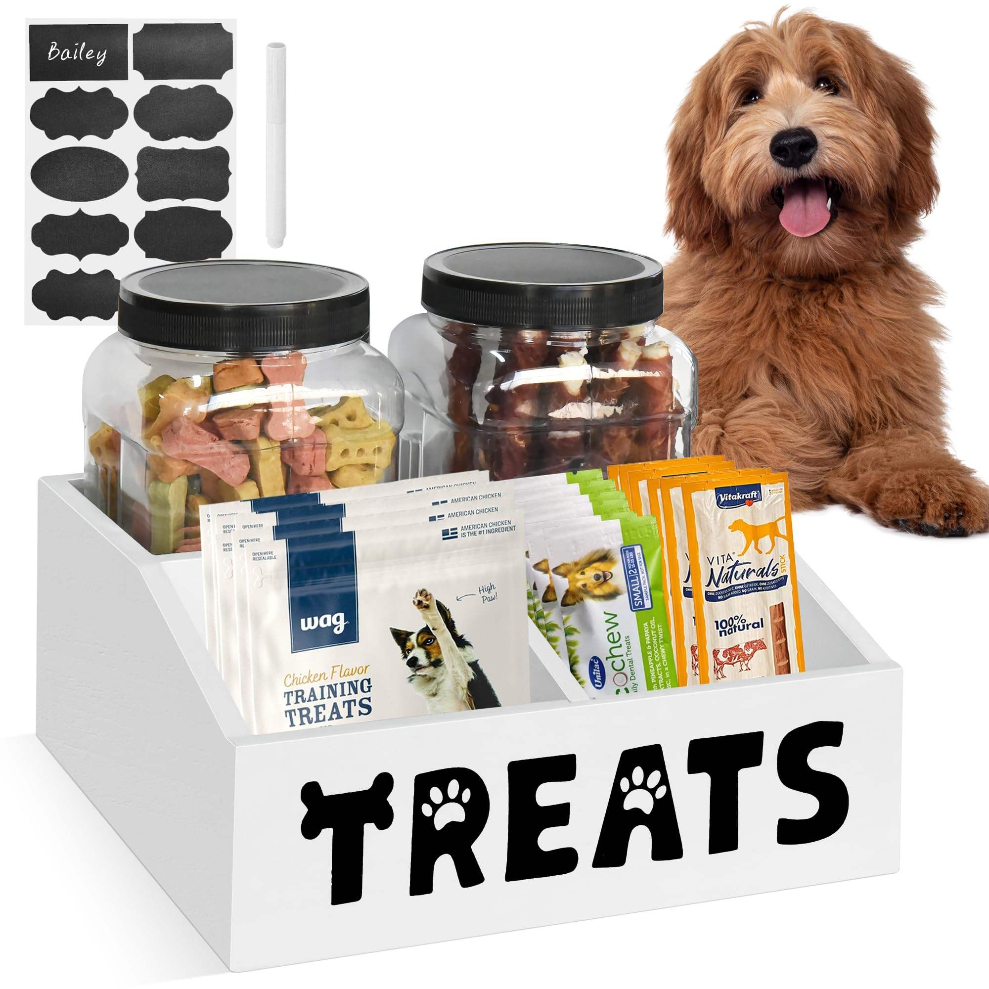 Dog Food Storage Container OUTSHINE Farmhouse Pet Food Bin Large