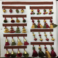 Vente directe d'usine Rideaux à glands en dentelle de style européen simples Accessoires à glands suspendus Perles de dentelle à glands Décoration