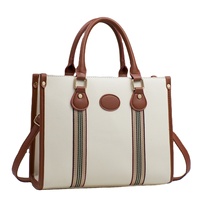 Nouvel ensemble de sacs à bandoulière matelassés en cuir PU de luxe pour femmes, grande capacité, sacs à main de créateur avec fermeture éclair