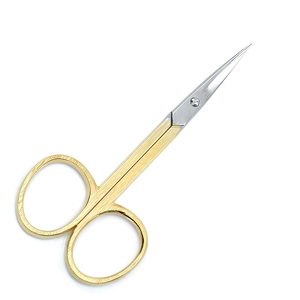 <b>Nail</b> <b>Scissor</b> Custom Design Sharp Edge Slim Cuticle <b>Scissors</b> Gold Handle Stainless Steel Beauty Personal Care Cuticle <b>Scissors</b> - Product Image 4