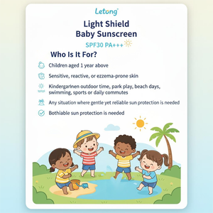 <span class=keywords><strong>Protector</strong></span> <span class=keywords><strong>Solar</strong></span> en Barra para Bebés, Cosmético ODM, Herbal, con Logotipo Personalizado, FPS 30, PA, Físico Puro, Lavable con Agua, Invisible - Product Image 4