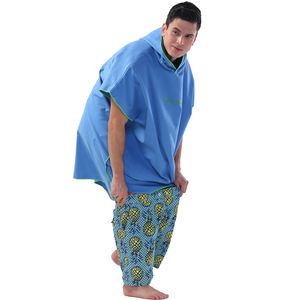 Peignoir de plage en microfibre personnalisé à capuche pour adultes, design turc tropical compressé jetable, pas cher, amusant et élégant - Product Image 3