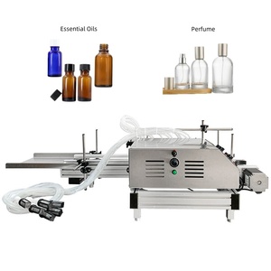 Machine de remplissage de bouteilles de haute précision, automatique, de bureau, à 6 têtes, à pompe péristaltique, pour boissons, produits chimiques, économie d'énergie - Product Image 2