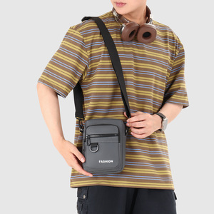 Bolso Mensajero de Alta Calidad, Lujoso y Duradero, para Hombre, Casual, de Moda, Oxford, Ligero, Impermeable, con Logotipo en Relieve y Cierre de Cremallera - Product Image 2