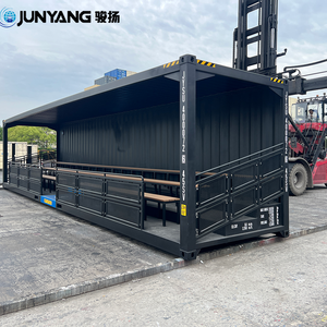 JUNYANG 40HC stadium container 20GP grandstand shipping modular grandstands container shipping container - Product Image 1