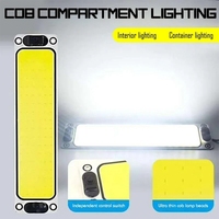 Lampe de plafond de voiture à LED blanche COB 54 87 108SMD 12V 24V, panneau LED, lampe de lecture intérieure, éclairage de plaque d'immatriculation, lampe de plafond de voiture, lampe filaire intérieure