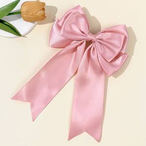 مشبك شعر كبير الحجم بلون واحد للسيدات، مصنوع من مادة البوليستر متعددة الاستخدامات للمناسبات اليومية والتجمعات مع أفضل الأصدقاء - Product Image 6