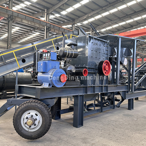 New <span class=keywords><strong>Heavy</strong></span>-Duty di động máy nghiền đá thực vật hàm Máy Nghiền thép xây dựng tổng hợp sản xuất bê tông thép mang động cơ - Product Image 5