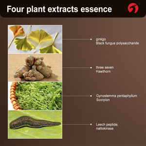 As cápsulas ervais naturais do suplemento para a saúde idosa apoiam a saúde cardiovascular e a remoção Waste vascular - Product Image 3