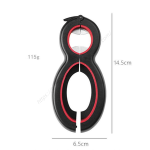Abridor Multifunción de Latas y Botellas H816 para Cocina, de Acero Inoxidable 430 y ABS, Venta al Por Mayor - Product Image 3