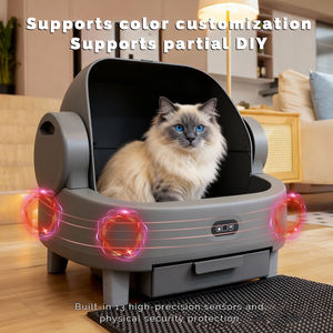 2025 Automatische Selbstreinigende Katzentoilette OEM Anti-Klemm-Funktion Automatische Katzentoilette für den Innenbereich in Europa - Product Image 1